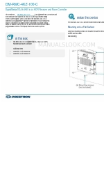 Crestron DM-RMC-4KZ-100-C クイックスタート