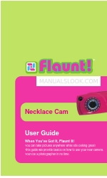 Digital Blue Flaunt Necklace Cam Посібник користувача