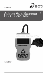 Actron AutoScanner OBD II Scan Tool CP9575 User Manual