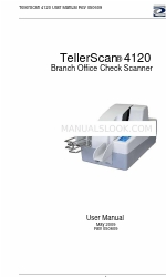 Digital Check TellerScan 4120 User Manual