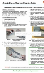 Digital Check TellerScan TS240 Manuel de nettoyage