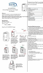 Digital Concepts CH-3450/KOD Manual do utilizador