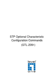 Digital Data Communications Level One GTL-2091 Manual