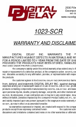 DIGITAL DELAY 1023-SCR Panduan Memulai Cepat