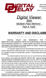 DIGITAL DELAY 1025 Manual de início rápido