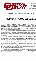 DIGITAL DELAY Mega 60 Manuale