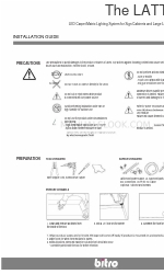 bitro LATTICE Manual de instalação