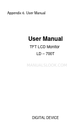 Digital Device LD - 700T User Manual