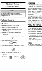 Digital Electronics Corporation PL-3900T Series Manual de instalación