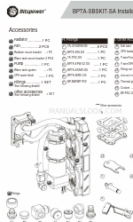 Bitspower 4712914787408 Manuel d'installation