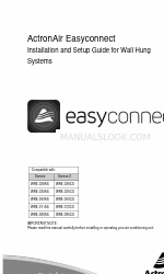 ActronAir Easyconnect WRE-035AS Handbuch für Installation und Einrichtung