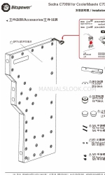 Bitspower Sedna C700M 설치 매뉴얼