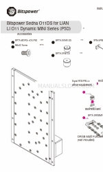 Bitspower Sedna O11DS Manual de instrucciones