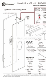 Bitspower touchaqua Sedna O11D Installatiehandleiding