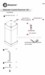 Bitspower Cuboid Reservoir 180 Інструкція з експлуатації