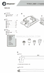 Bitspower TITAN X Посібник з монтажу