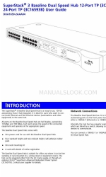 3Com SuperStack 3 3C16593B Panduan Pengguna