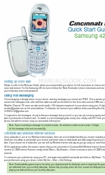 Samsung 426 Snelstarthandleiding