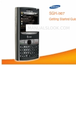 Samsung at&t SGH-i907 시작하기 매뉴얼