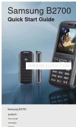 Samsung B2700 Quick Start Manual