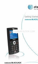 Samsung BlackJack Getting Started Manual