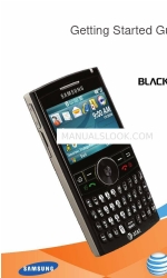 Samsung BLACKJACK 2 Getting Started Manual