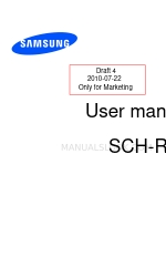 Samsung Chrono SCH-R260 Manual do utilizador