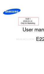 Samsung E2210L Benutzerhandbuch