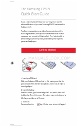 Samsung E250V クイック・スタート・マニュアル