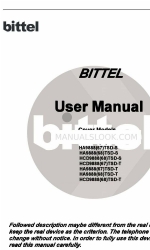 Bittel UNO Media HA9888(68)TSD-S Benutzerhandbuch