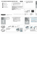 Epson WorkForce WF-2520NF Startup-Handbuch