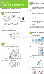 Epson WorkForce WF-3520 (Guida all'installazione