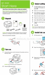 Epson WorkForce WF-3530 Szybki start