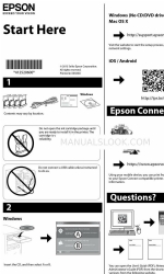 Epson WorkForce WF-3620 Начните здесь