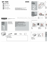 Epson WorkForce WF-7015 Startup Manual