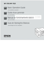 Epson WorkForce WF-7525 Grundlegendes Betriebshandbuch