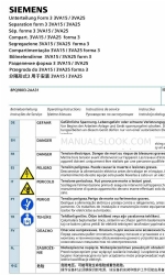 Siemens 3 3VA15 Manuel d'utilisation