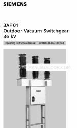 Siemens 3AF 01 Instrukcja obsługi