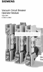 Siemens 3AH Instructions, Installation, Operation, Maintenance