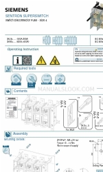 Siemens 3KA84 Series Instrukcja obsługi