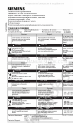 Siemens 3NJ-3-3B 01 Series Instrukcja obsługi