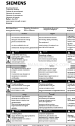 Siemens 3RV1.7 Instrukcja obsługi