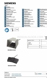 Siemens 3SE3934-5CB20 Oryginalna instrukcja obsługi