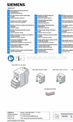 Siemens 3SU1400-1LL10-.BA1 Originele gebruiksaanwijzing