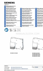 Siemens 3SU1400-2HK10-6AA0 Instrukcja obsługi