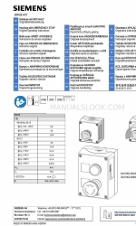 Siemens 3SU1802-0NA00-2AB2 Original Betriebsanleitung