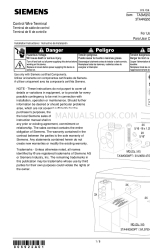 Siemens 3TA4NG500PT Manuel