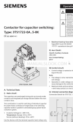 Siemens 3TS1722-0A 5-8K Series Kullanım Talimatları