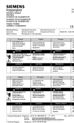 Siemens 3TX7002 Kullanım Talimatları