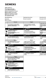 Siemens 3UF7100-1AA00-0 Operating Instructions